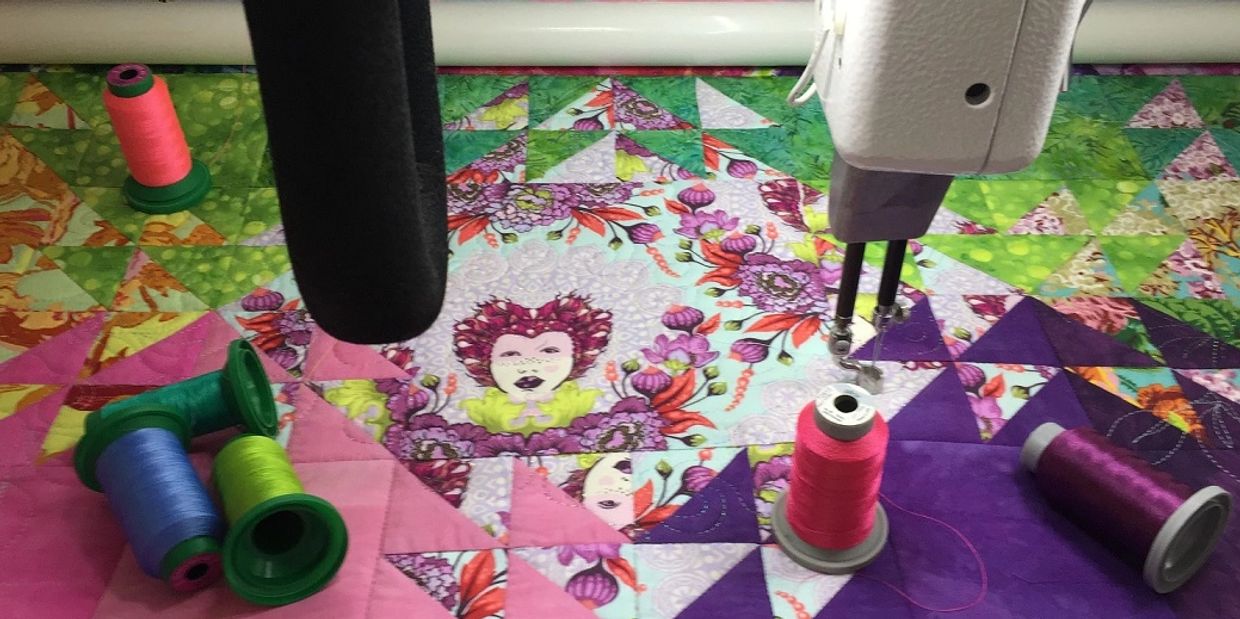 Longarm Quilting Service by Quilt with Joy