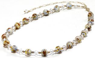 Murano Glass Necklaces by Gineva