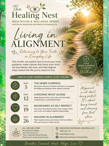 Meditation and wellness series about living in alignment and inner guidance.