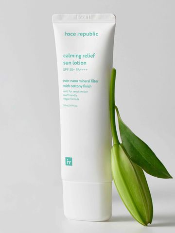 Face Republic Vegan Yatıştırıcı Güneş Losyonu 50 ML