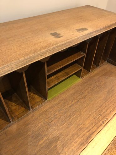 upcycled vintage bureau by Rock the Home