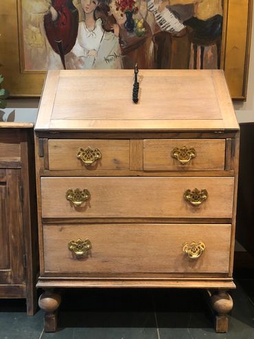 upcycled vintage bureau by Rock the Home