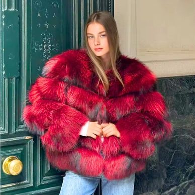 Natural Racoon Fur Coats Round Collar Genuine Fur Coat Cropped Raccoon Fur Coat Winter Women Best Se
