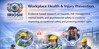 Workplace health and injury prevention promoting safety and mental well-being.