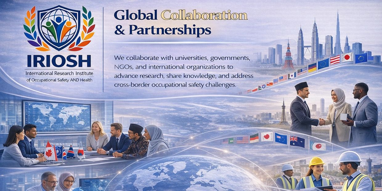 IRIOSH promotes global collaboration for occupational safety through partnerships and knowledge sharing.