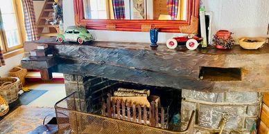 The chalet is one of the few authentically wooden chalets left in Morzine. 