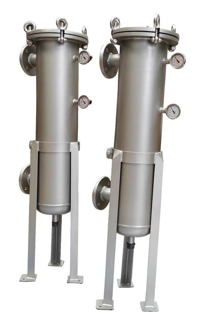 25-50 m3/5 kapasiteli torba filtre housing