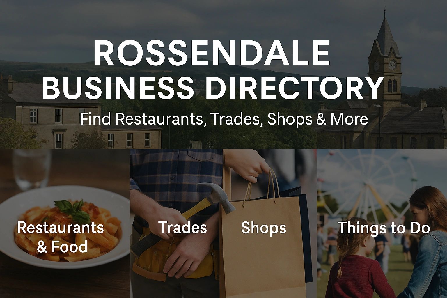 Rossendale Business Directory . Find restaurants, trades, Shops, things to do in Rossendale 