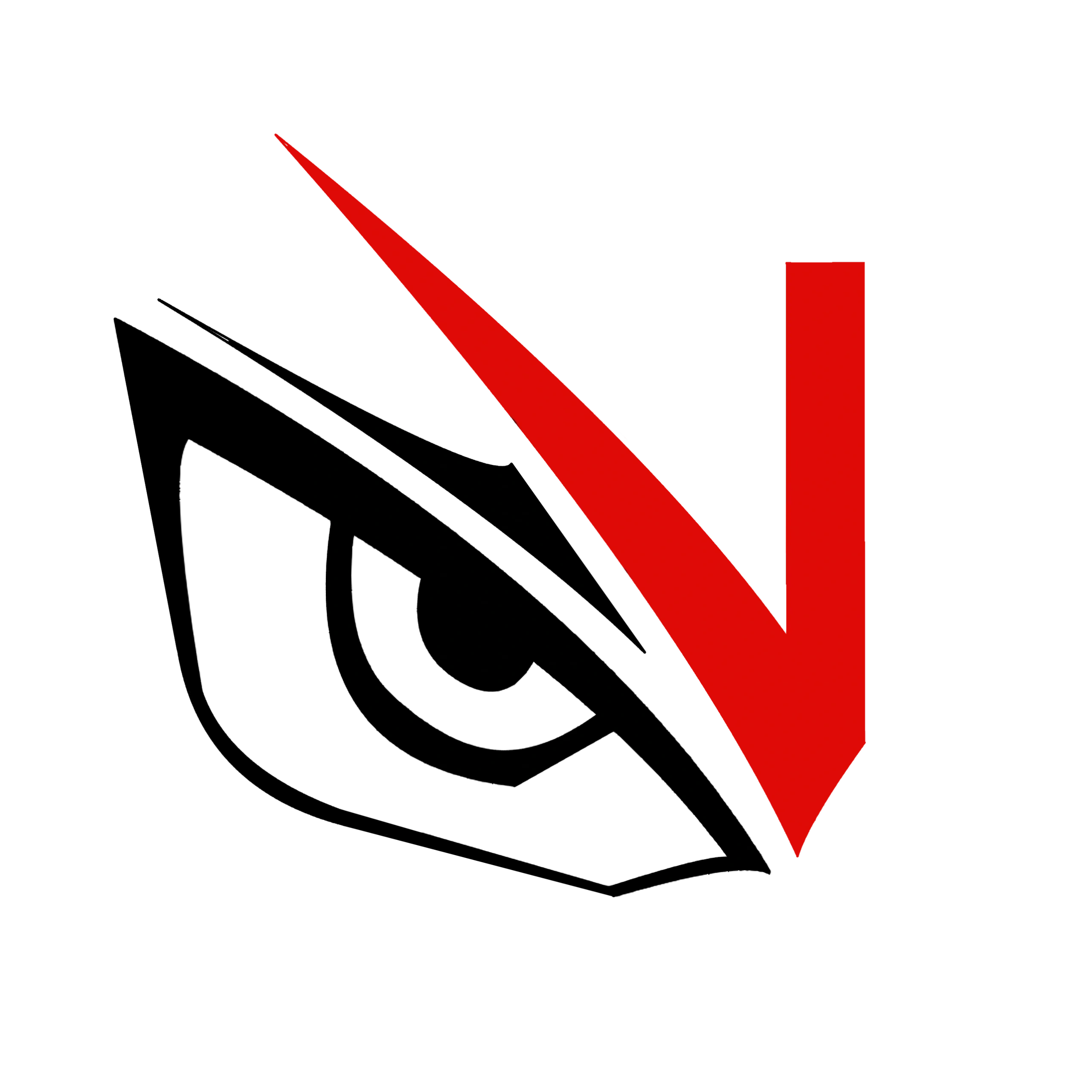 Vigilant "V" logo with a drawing of an eye.