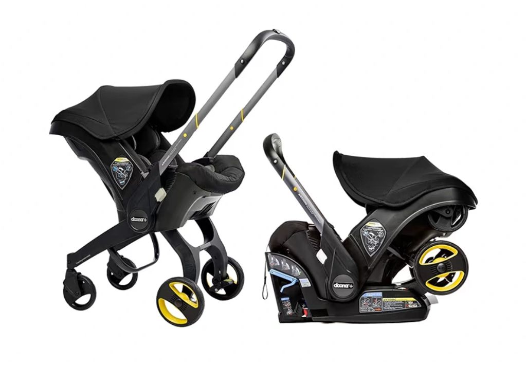 Doona Car Seat & Stroller, Nitro Black - All-in-One Travel System
