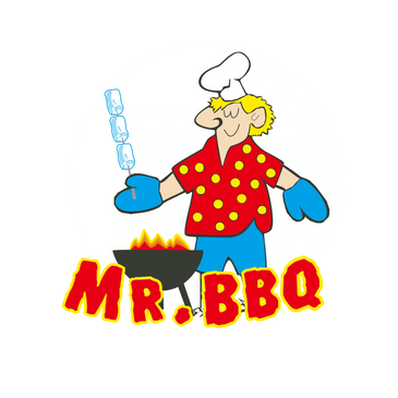 Mr. BBQ logo 燒烤先生商標 