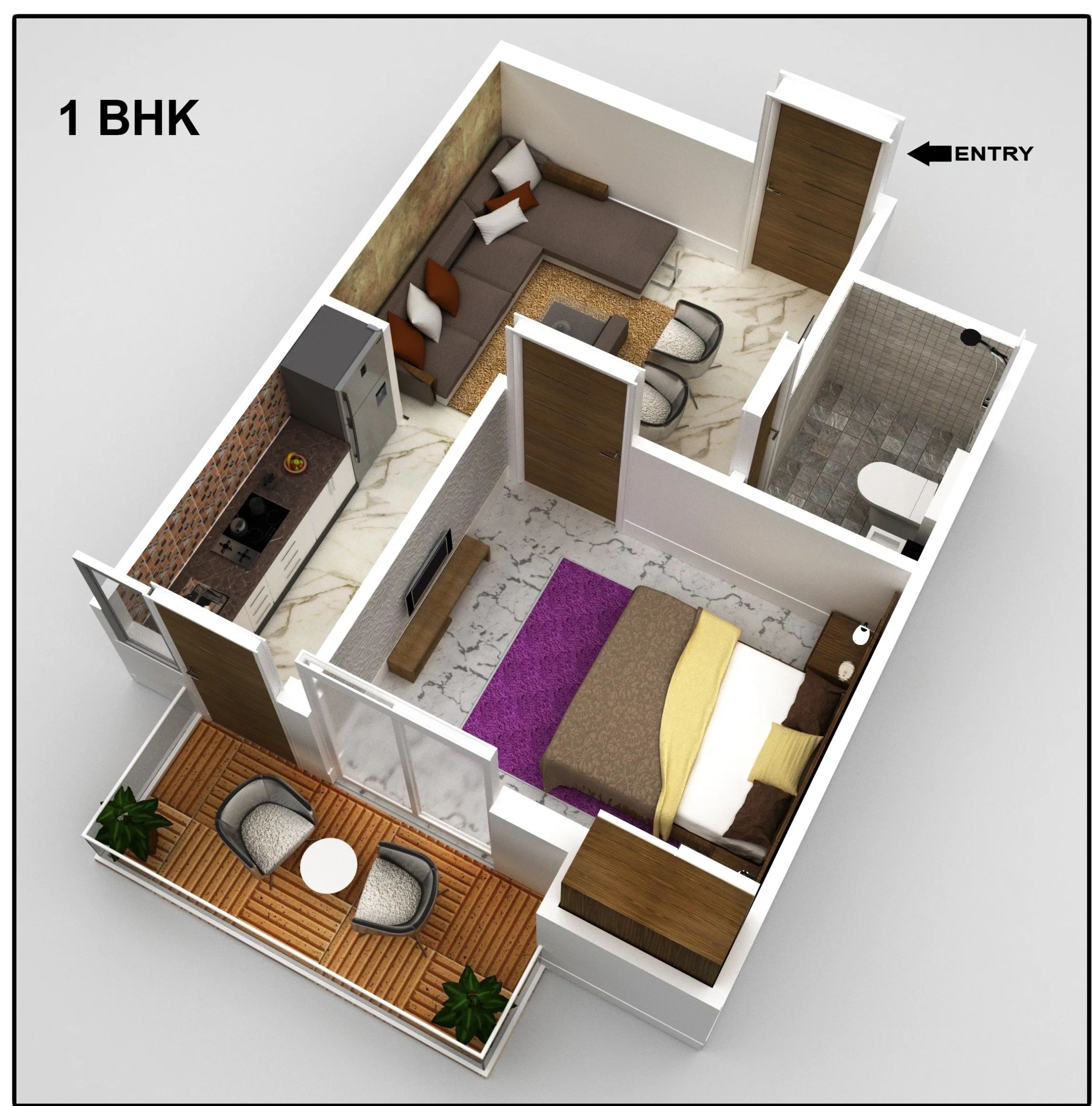 1 BHK