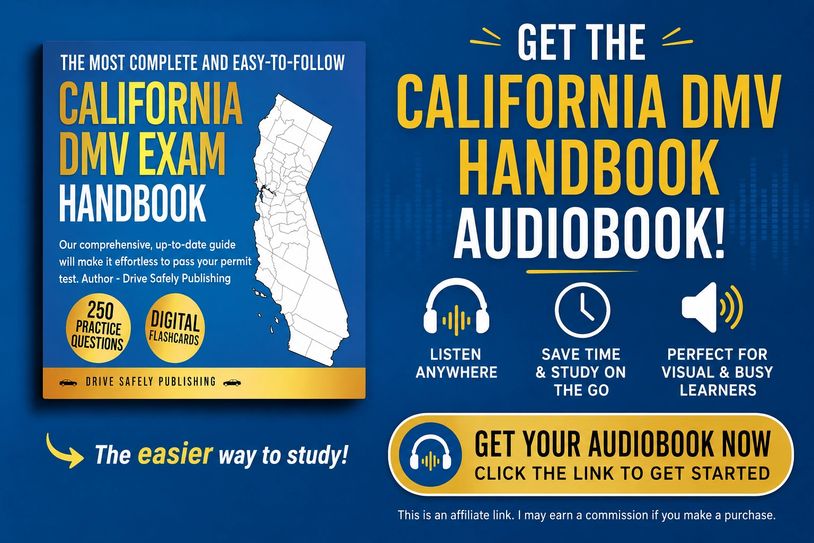 California DMV Handbook in AudioBook on Amazon