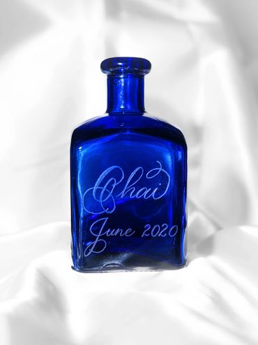 Grace Chen Las Vegas Calligrapher Engraver and Bottle Painter Luxury Brand Activations & Live Events