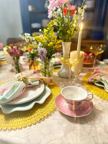 Tea Party Tablescape