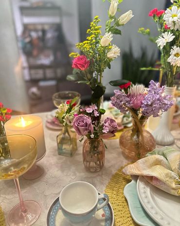 Tea Party Tablescape