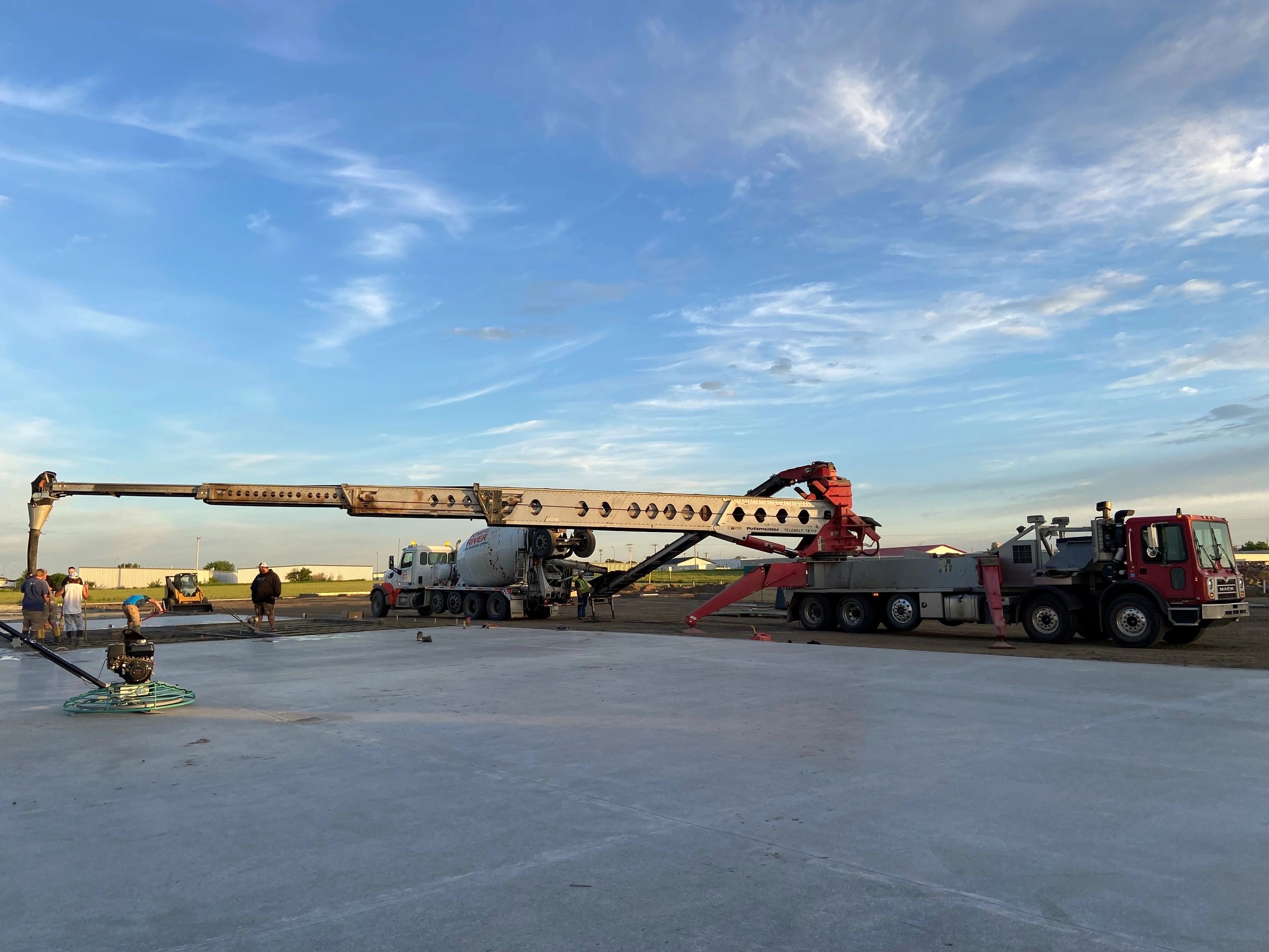 Concrete Pumping Central West Telebelt Loopbelt Concrete Pumping