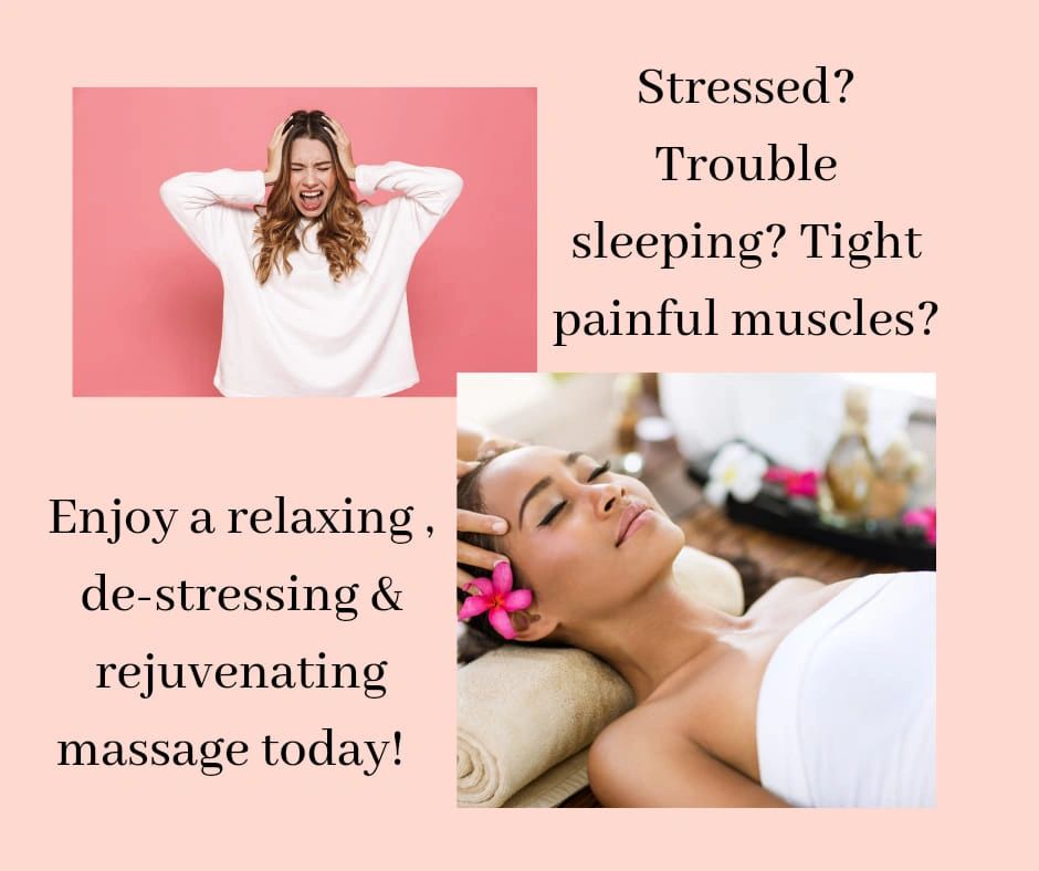 Stress and Muscle pain are related. Why massage can help.