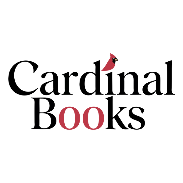 Logo for "The Cardinal Room" with a red cardinal bird illustration.