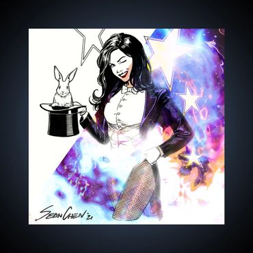 Leroy Binks colorist
Sean Chen line art
Zatanna - DC Comics