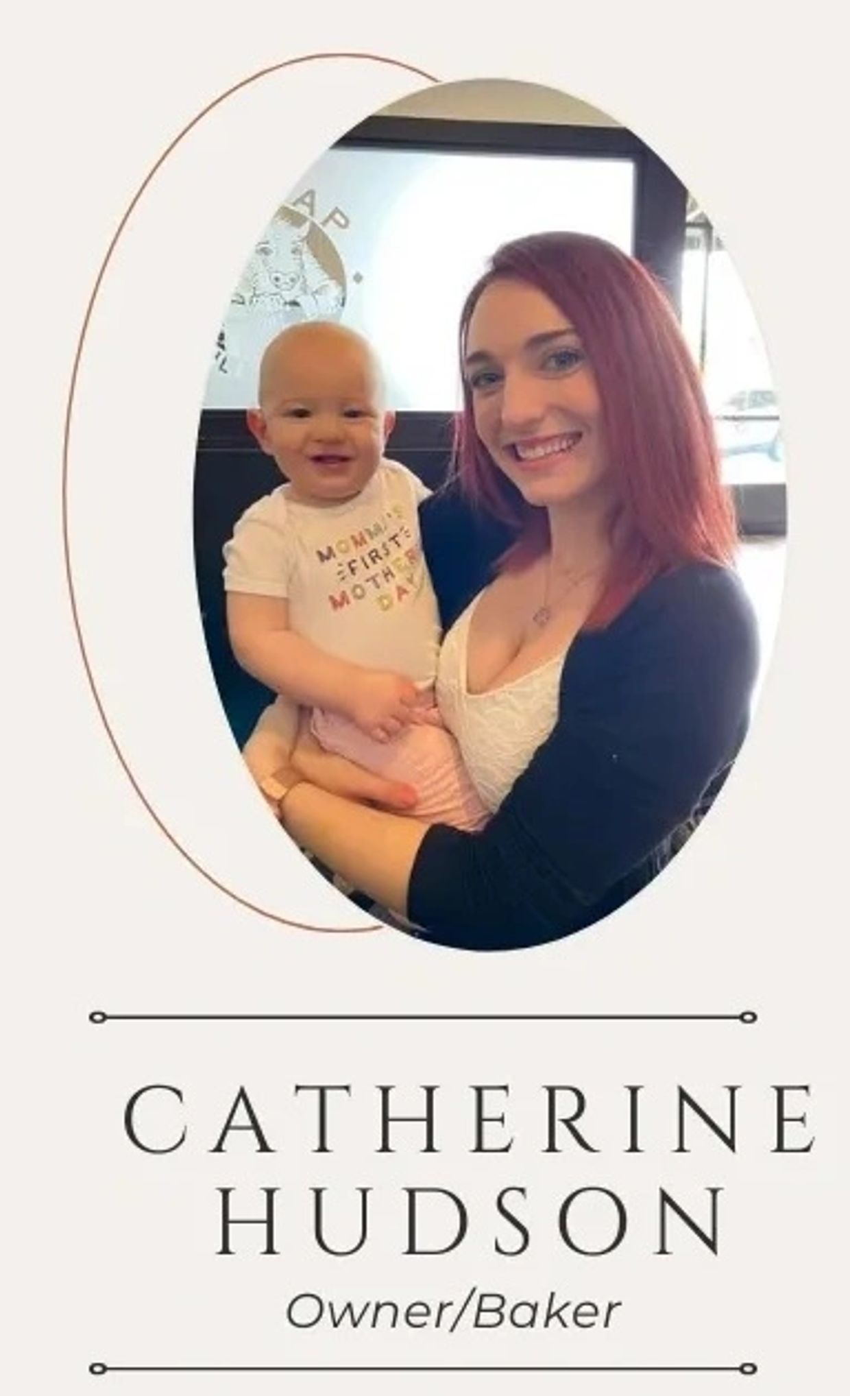 Catherine Hudson and her son Eli!