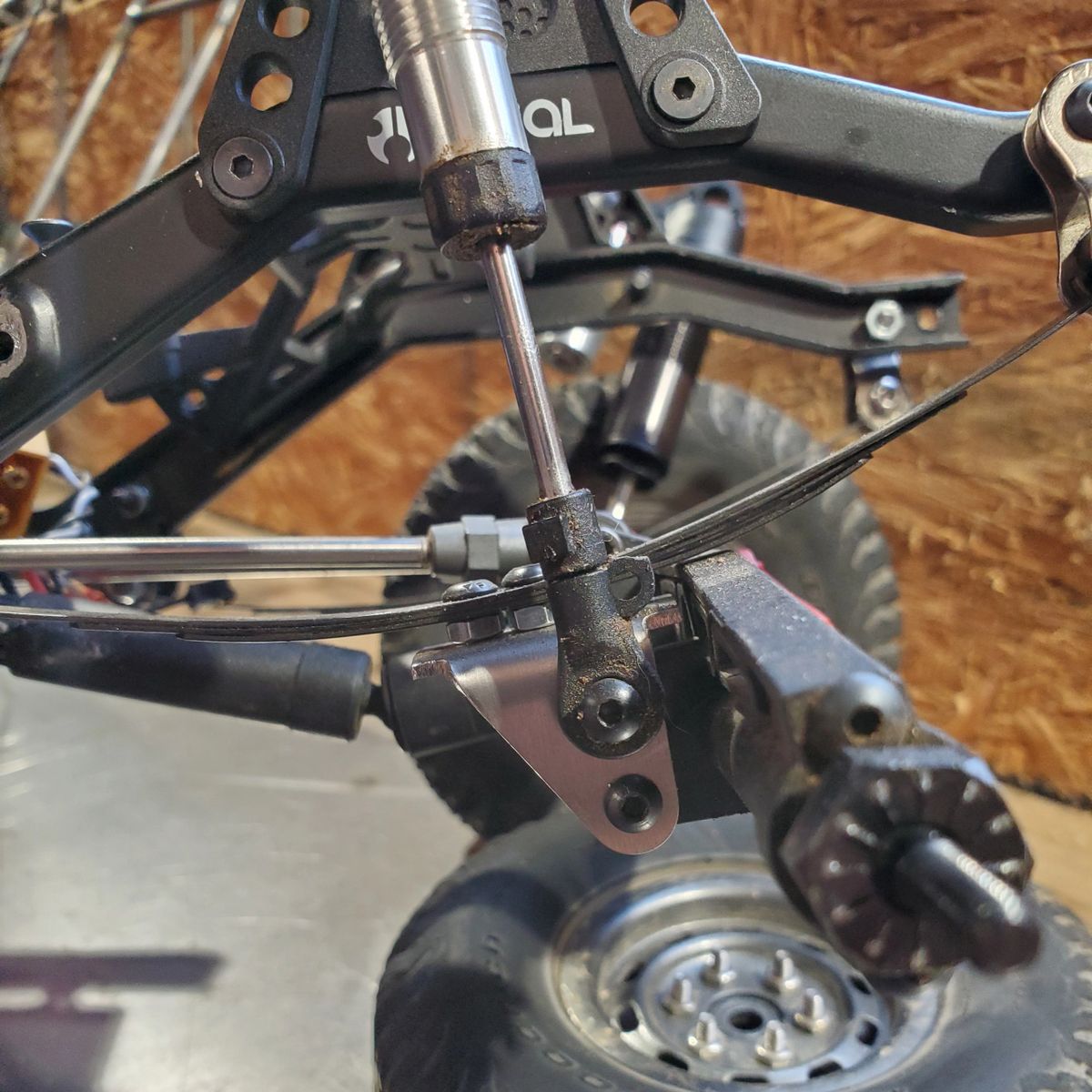 Ar45 Straight Axle Rear Leaf Perch