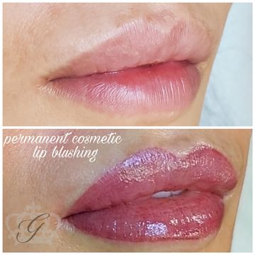 Permanent Lip Blushing