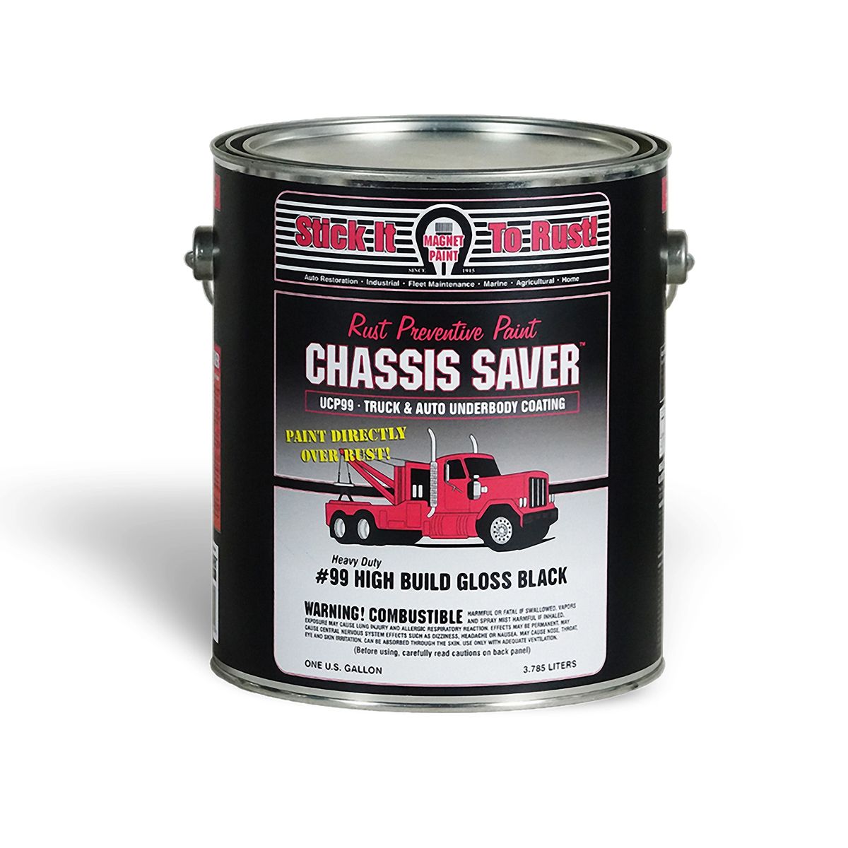 Chassis Saver Jet Black Gloss 1 Gallon