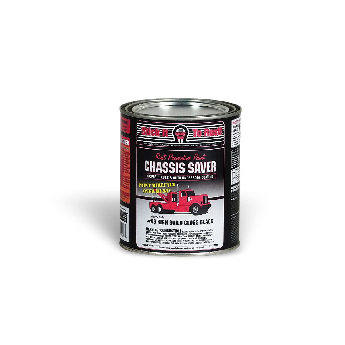 Chassis Saver Jet Black Gloss 1 Quart