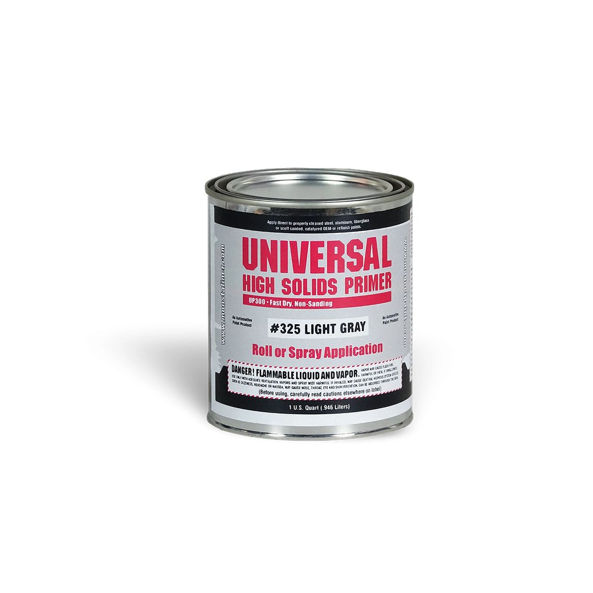 Universal 1K NonSanding Primer 1 Quart (Light Gray or White)