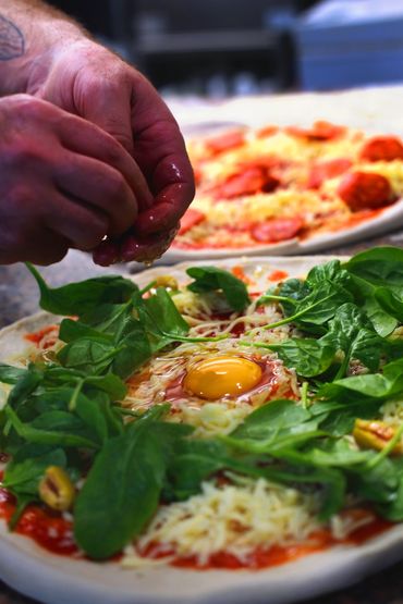 Pizza in the kitchen
Fresco Restaurant