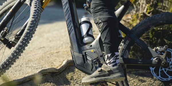 Going over safety for e-bike tour in Woodland Park, CO.