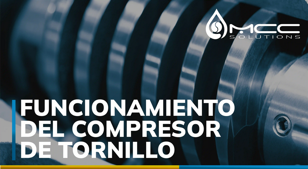 Funcionamiento de Compresores de Tornillo