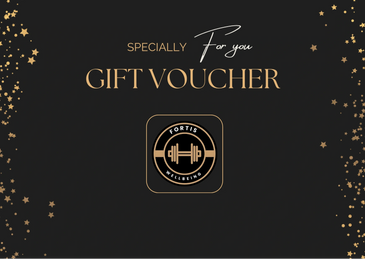 Monetary value e-vouchers for the perfect gift. Can be used for PT, supplements, massage or sunbeds.
