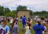 Impressed with the turnout of people who care that Cloverport kids have a place to play sports. What a great day!