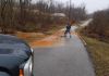 Flooding near Hardinsburg Elementary. Be careful dropping the young ones at school today. Unfortunately more rain and flooding is in the forecast.