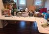 Great auction items to benefit The Gift House. I secretly hope my raffle ticket wins for the guitar, I love to play!