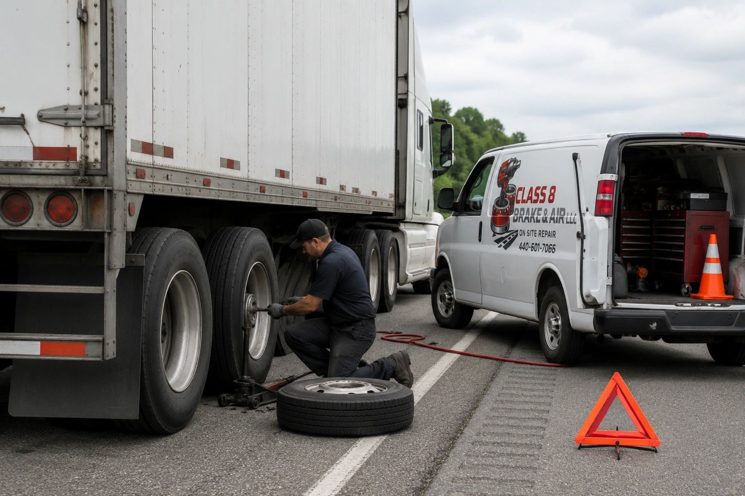 Class 8 Brake & Air LLC - Mobile Truck Repair