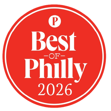 Best of Philly 2026 badge in red and white.