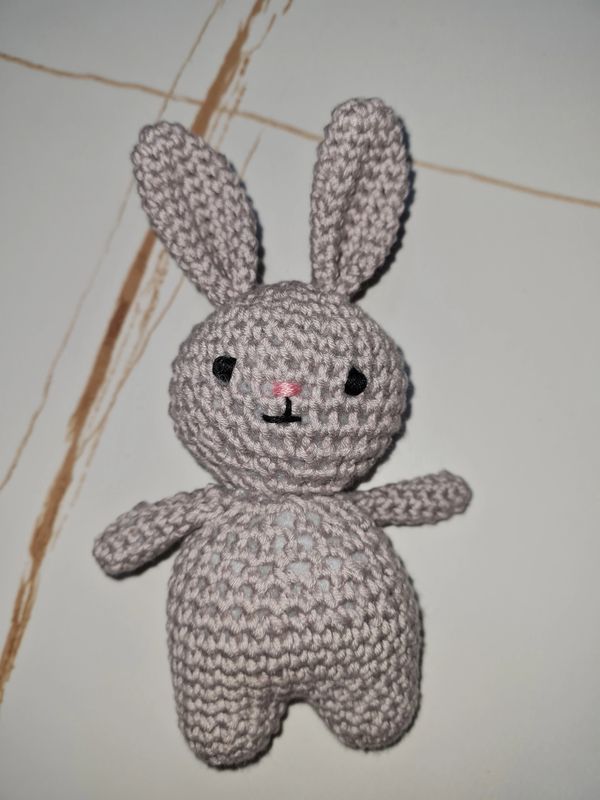Crochet pocket size bunny