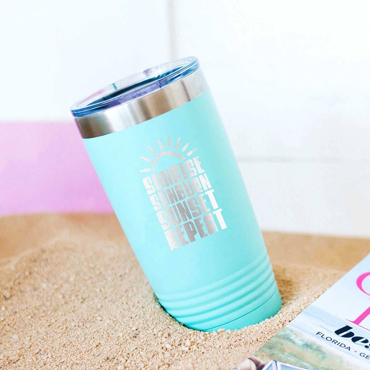 Sunrise RTIC 20oz Tumbler - Teal