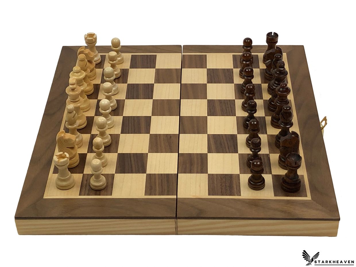 STARKHEAVEN Folding Wooden Magnetic Chessboard

628634493083
B095NBFXCM