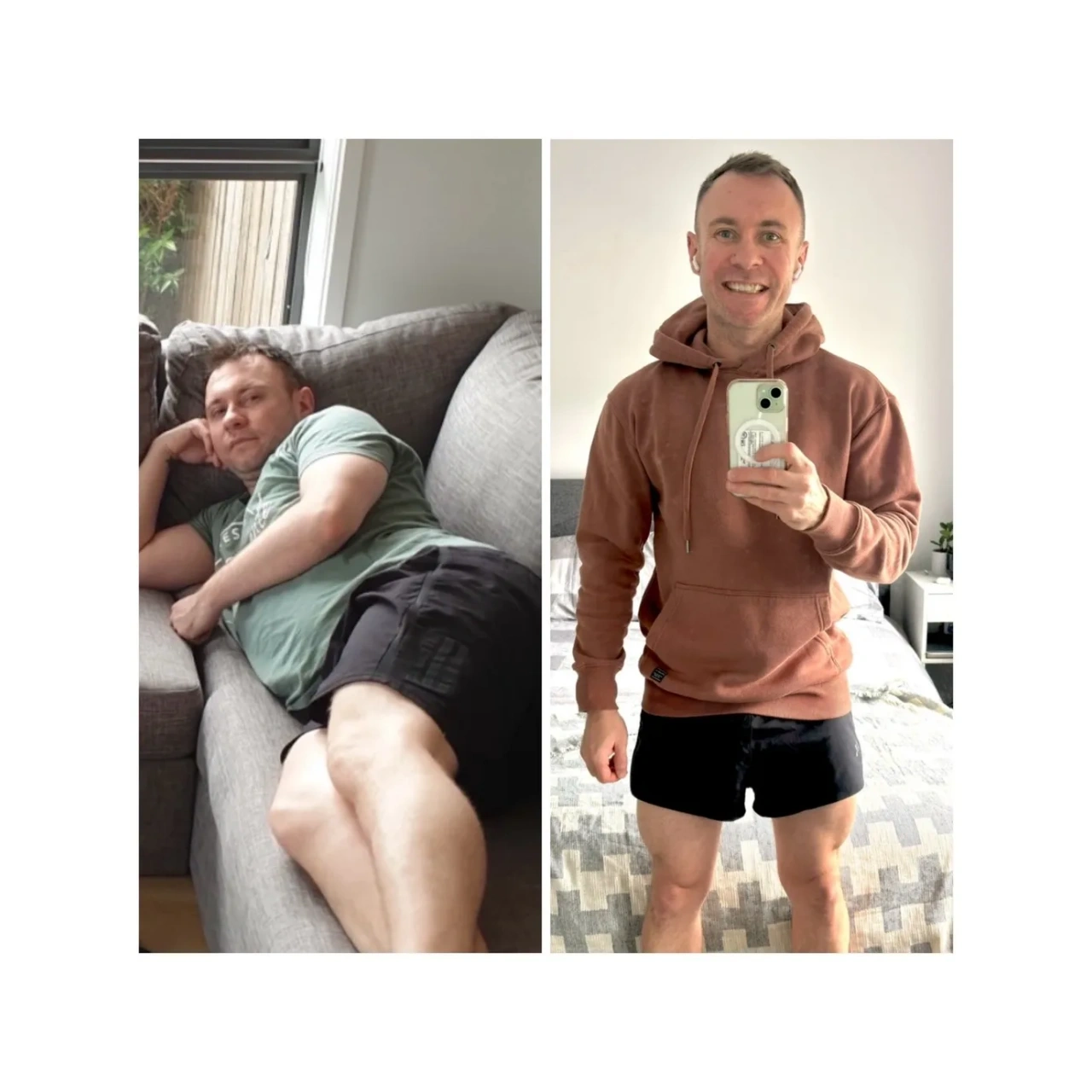 Transformation Weight loss Muscle Gain Personal Training Progress  