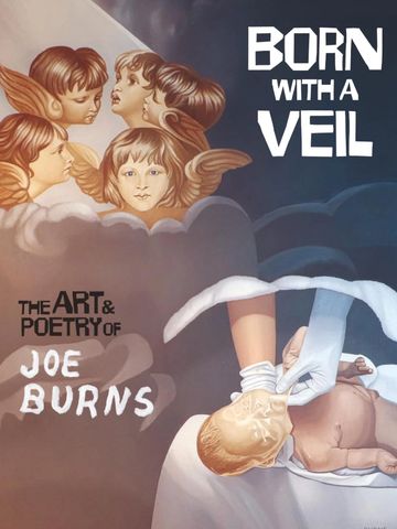 Book cover showing cherubs and a baby with a veil over its face.