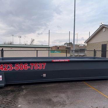 20 yard dumpster available for short rental