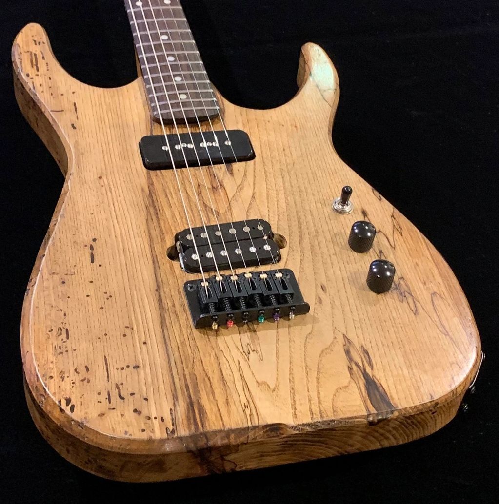 Custom electric guitar