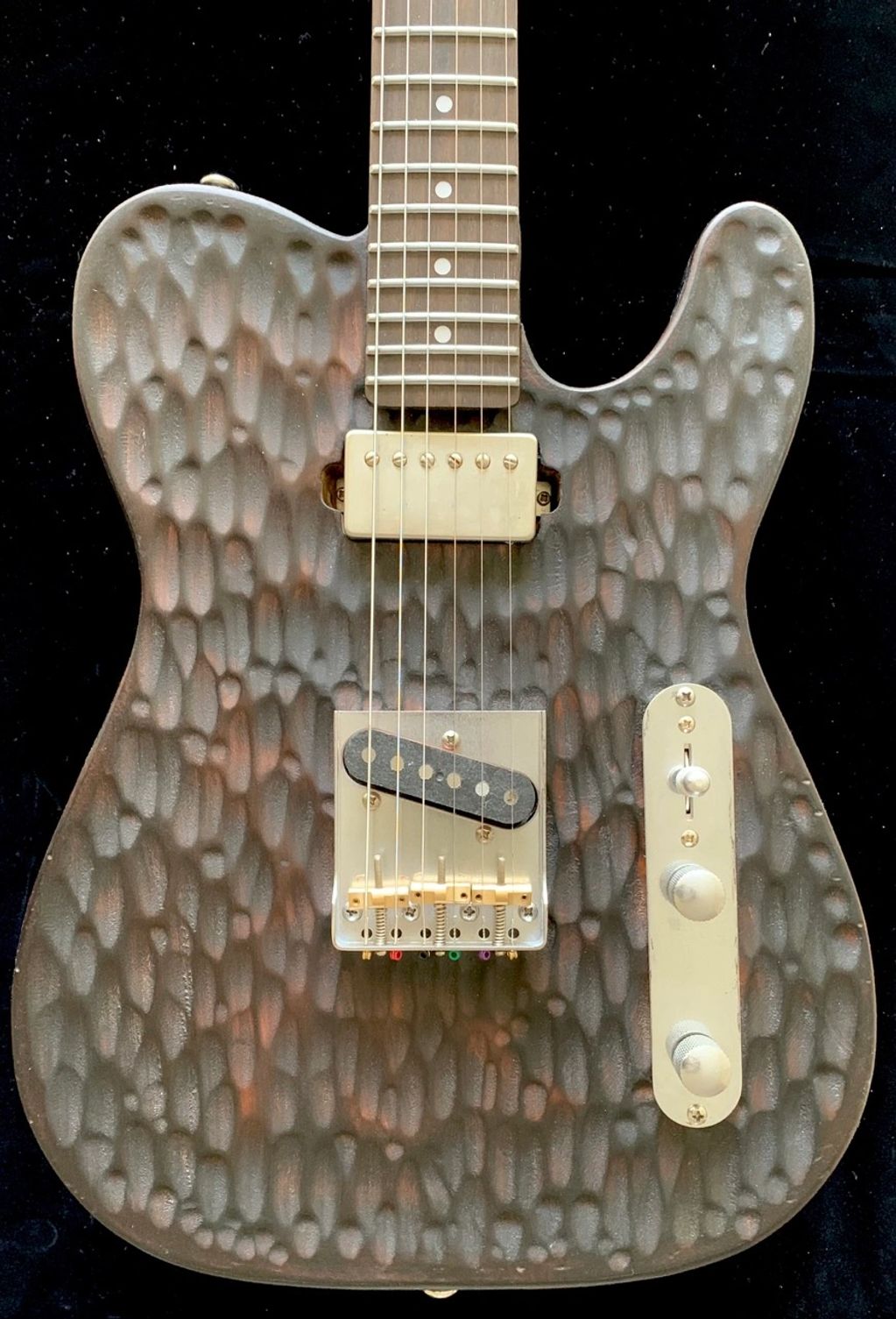 Custom electric guitar