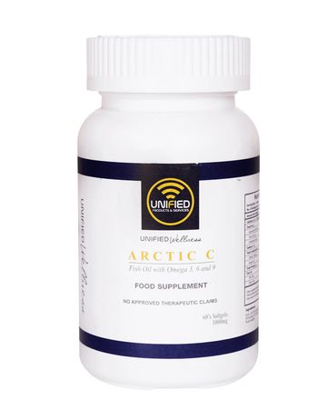 ARCTIC C FISH OIL WITH OMEGA 3 6 AND 9 FOOD SUPPLEMENT 60S SOFTGELS 1000MG