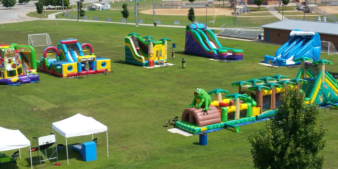 Image result for How your business can benefit from an Inflatable Obstacle Courses for kids