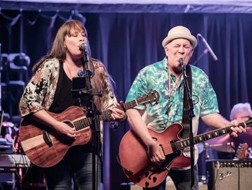 Jennifer, the Queen of Blues and Jazz-infused Rock and Americana, and Pete, the talented guitarist/s